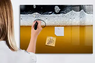 Magnetická kreslicí tabule půllitr piva