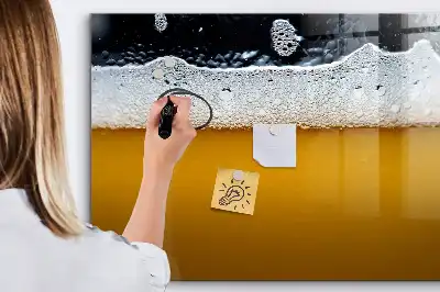 Magnetická kreslicí tabule půllitr piva