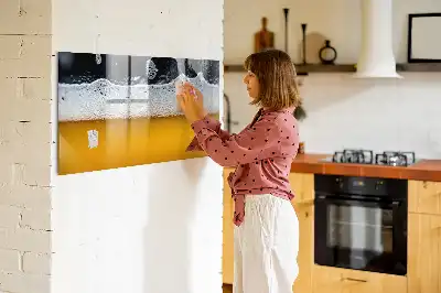 Magnetická kreslicí tabule půllitr piva