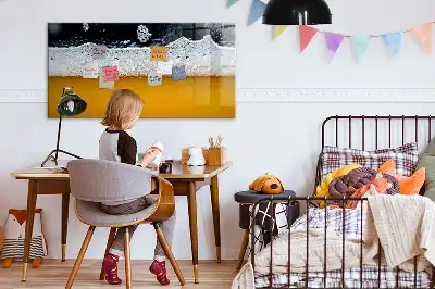 Magnetická kreslicí tabule půllitr piva