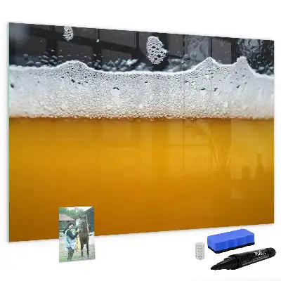 Magnetická kreslicí tabule půllitr piva