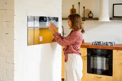 Magnetická kreslicí tabule půllitr piva