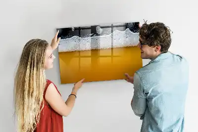 Magnetická kreslicí tabule půllitr piva