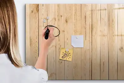 Magnetická kreslící tabule dřevěná