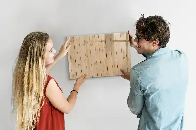 Magnetická kreslící tabule dřevěná