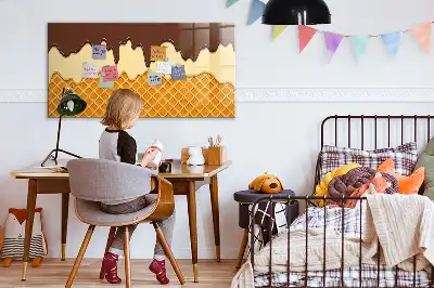 Magnetická tabule v podobě zmrzliny