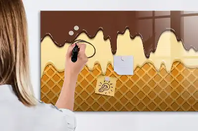 Magnetická tabule v podobě zmrzliny