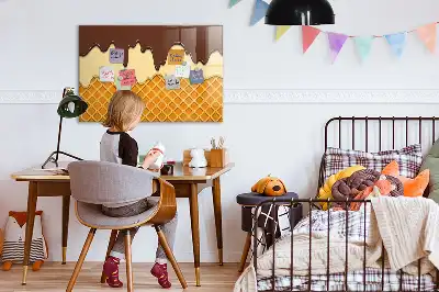 Magnetická tabule v podobě zmrzliny