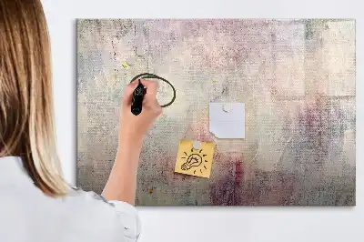 Magnetická kreslící tabule v designu malované abstrakce
