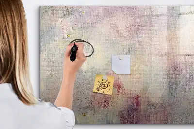Magnetická kreslící tabule v designu malované abstrakce
