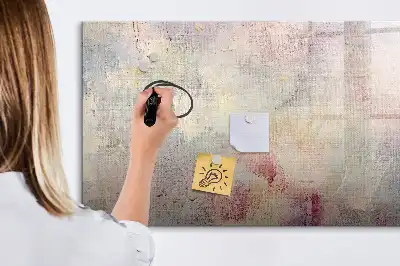 Magnetická kreslící tabule v designu malované abstrakce