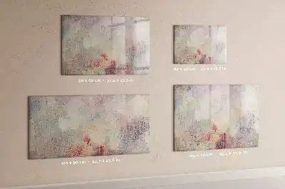 Magnetická kreslící tabule v designu malované abstrakce
