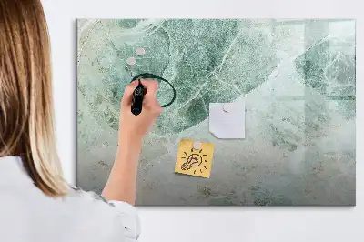 Popisovatelná magnetická tabule s mramorovým povrchem