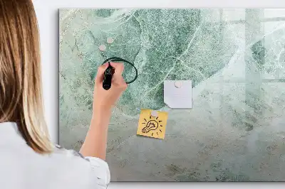 Popisovatelná magnetická tabule s mramorovým povrchem