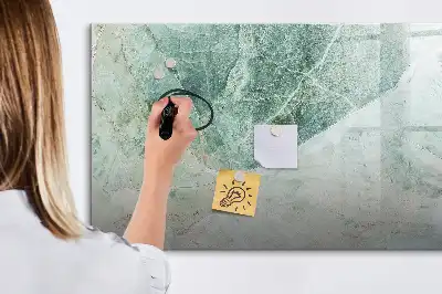 Popisovatelná magnetická tabule s mramorovým povrchem