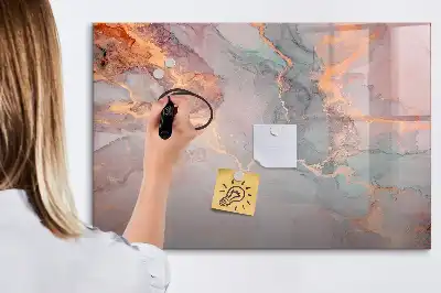 Magnetická kreslící tabule dekorativní mramor