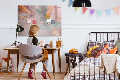 Magnetická kreslící tabule dekorativní mramor