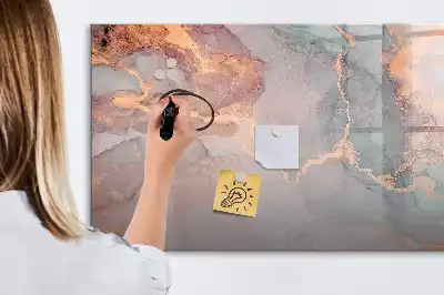 Magnetická kreslící tabule dekorativní mramor