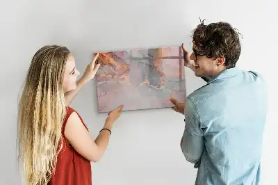 Magnetická kreslící tabule dekorativní mramor