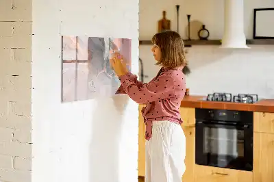 Magnetická kreslící tabule dekorativní mramor