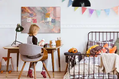 Magnetická kreslící tabule dekorativní mramor