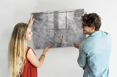 Magnetická kreslící tabule s mramorovým vzorem