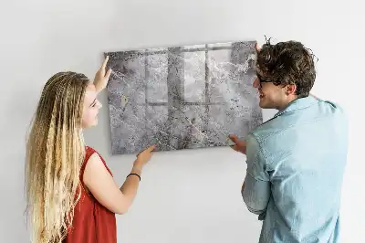 Magnetická kreslící tabule s mramorovým vzorem