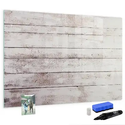 Magnetická kreslící tabule ve vzoru dřevěných prken