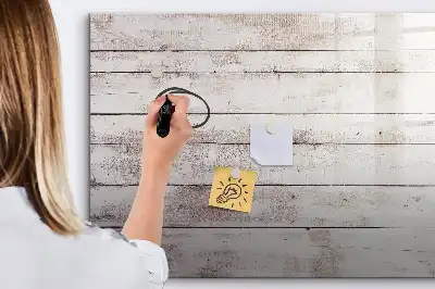 Magnetická kreslící tabule ve vzoru dřevěných prken