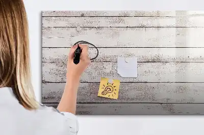 Magnetická kreslící tabule ve vzoru dřevěných prken
