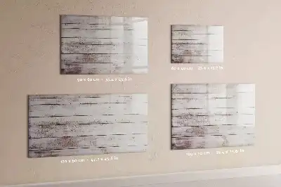 Magnetická kreslící tabule ve vzoru dřevěných prken