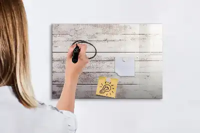 Magnetická kreslící tabule ve vzoru dřevěných prken