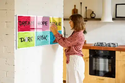 Magnetická kreslící tabule motivační