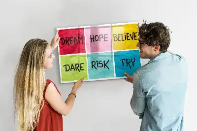 Magnetická kreslící tabule motivační