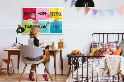 Magnetická kreslící tabule motivační
