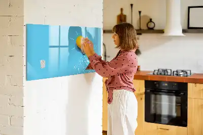 Magnetická kreslící tabule s motivem žárovky