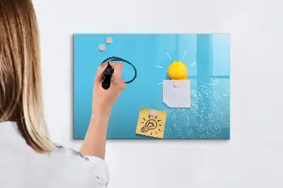 Magnetická kreslící tabule s motivem žárovky