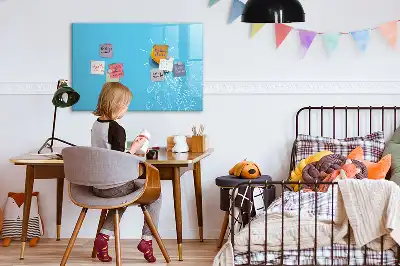 Magnetická kreslící tabule s motivem žárovky