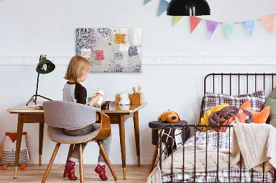 Magnetická kreslící tabule ve tvaru palmového listu
