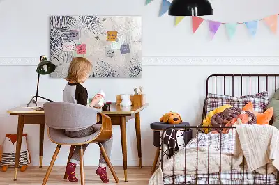 Magnetická kreslící tabule ve tvaru palmového listu