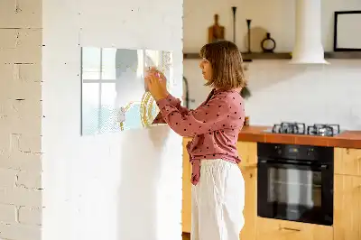 Popisovatelná magnetická tabule dekorativní vzor
