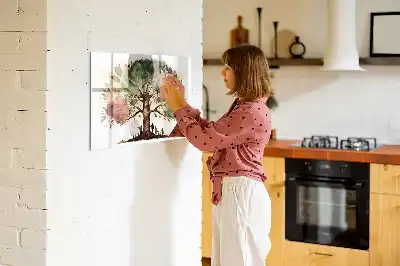 Magnetická tabule s motivem rodokmenu