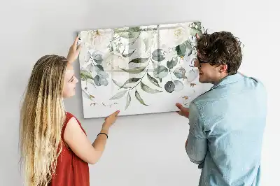 Popisovatelná magnetická tabule s motivem přírody