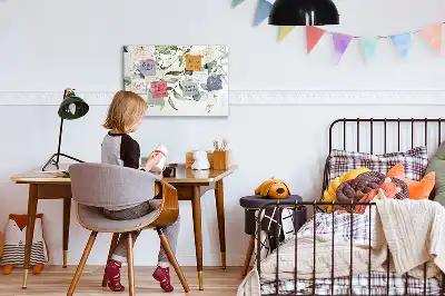 Popisovatelná magnetická tabule s motivem přírody
