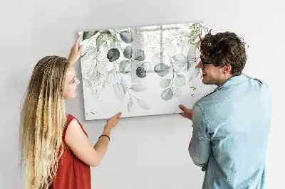 Magnetická kreslící tabule v podobě visících rostlin