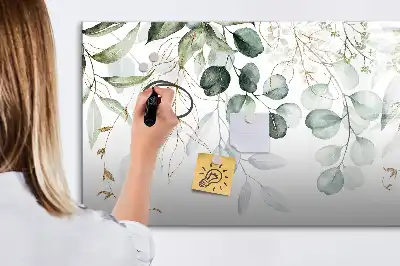 Magnetická kreslící tabule v podobě visících rostlin
