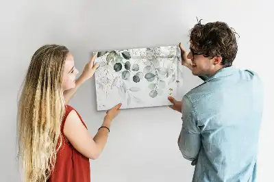Magnetická kreslící tabule v podobě visících rostlin