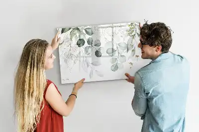 Magnetická kreslící tabule v podobě visících rostlin