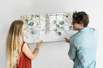 Magnetická kreslící tabule s motivem rostlin přírody