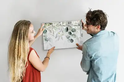 Magnetická kreslící tabule s motivem rostlin přírody